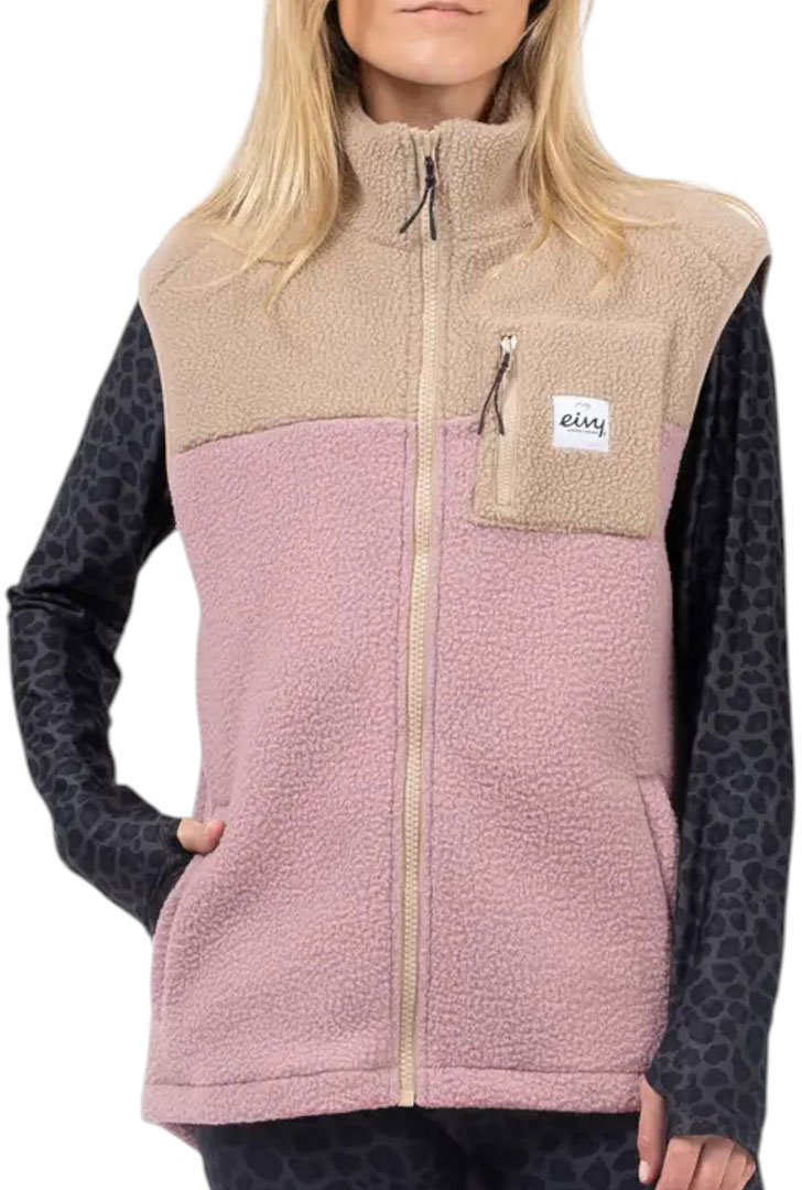 Artikelbild 1 des Artikels “LUMBERJACKIE SHERPA Weste 2026 sand faded woodrose XL“
