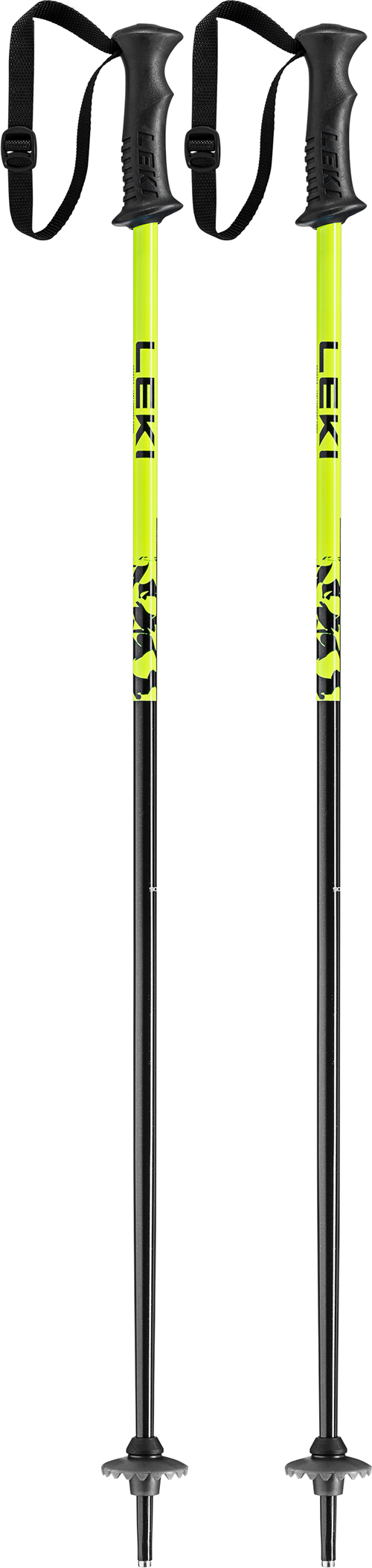 Product image 1 of the product “RIDER Poles 2027 black/neonyellow/white 90”