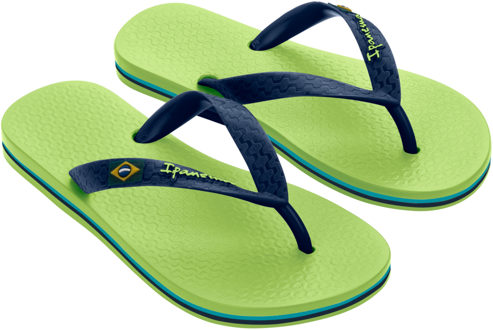 Product image 1 of the product “CLASSICA BRASIL II KIDS Sandal 2025 green/blue ”