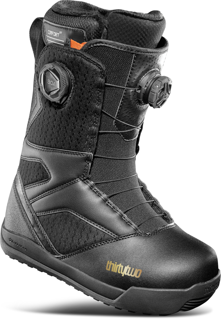 Product image 1 of the product “STW DOUBLE BOA WOMEN Boot 2025 black/gold 38”