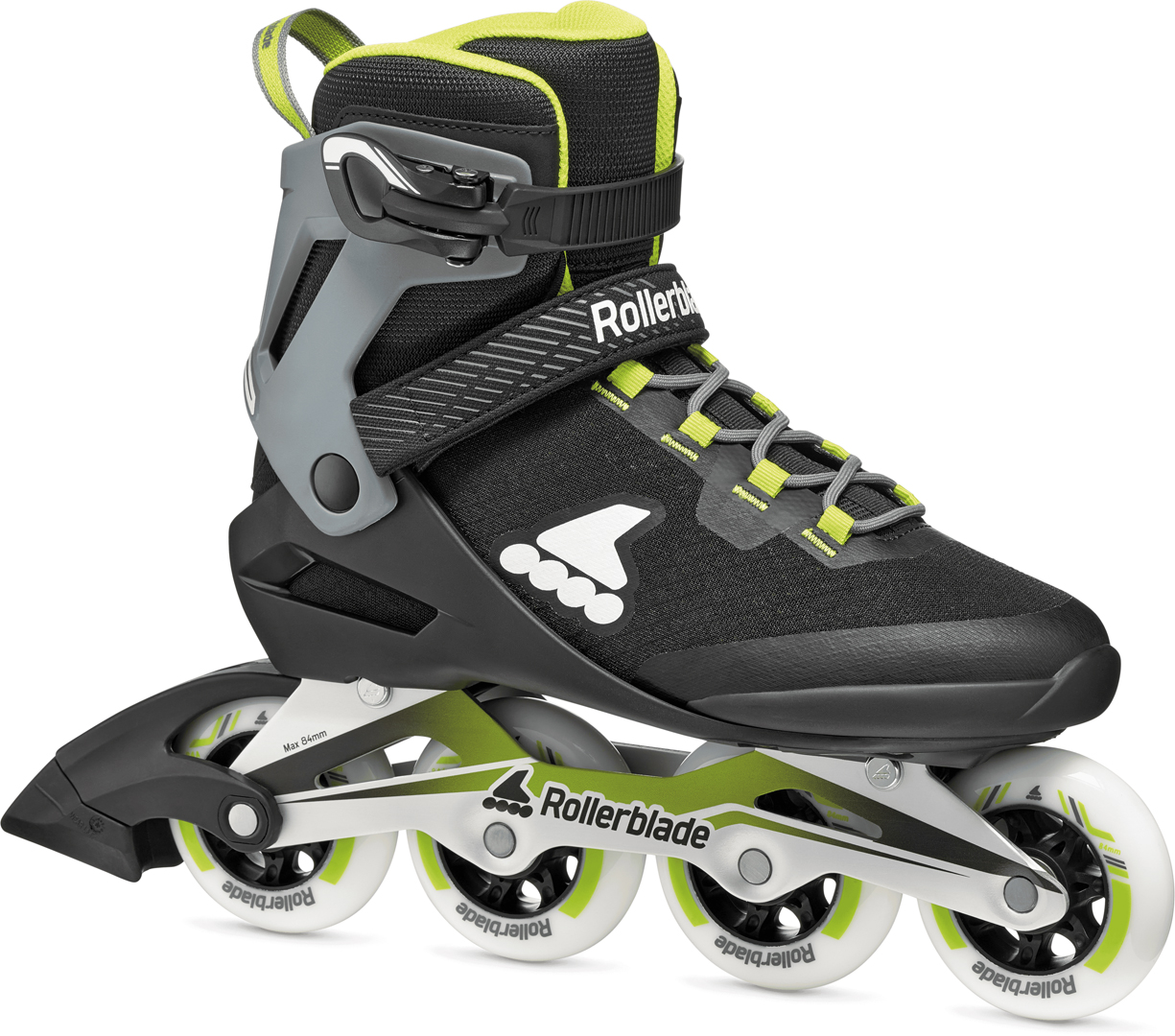 Artikelbild 1 des Artikels “MACROBLADE 84 Inline Skate 2026 black/neon green 45,5/46“