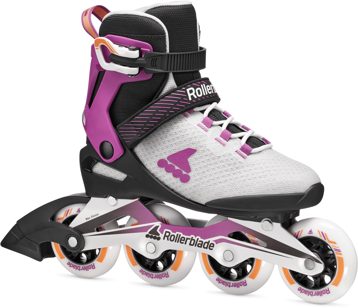 Artikelbild 1 des Artikels “MACROBLADE 84 W Inline Skate 2026 light grey/violet/orange 38/38,5“