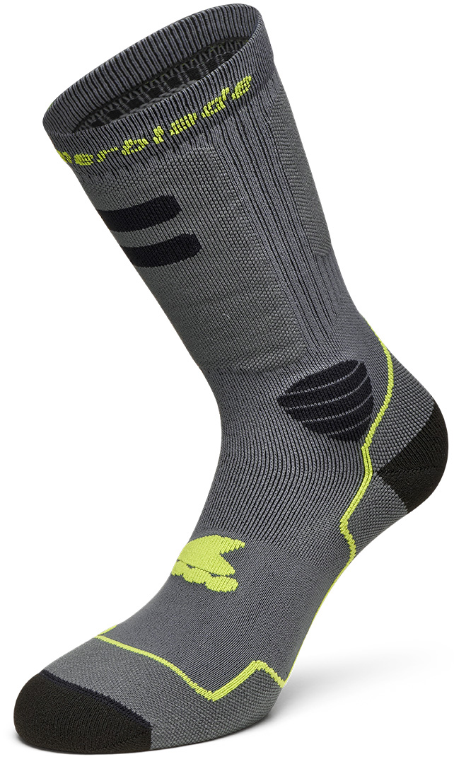 Product image 1 of the product “HIGH PERFORMANCE Socks 2026 anthracite/lime S”