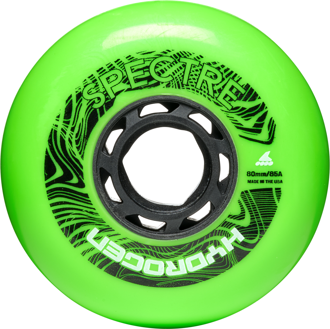 Product image 1 of the product “HYDROGEN SPECTRE 80MM/85A 4-Pack Wheelset 2025 green apple ”