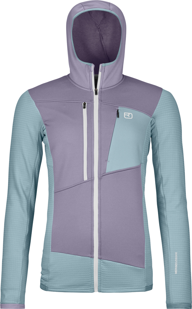 Artikelbild 1 des Artikels “FLEECE GRID WOMEN Hoodie 2026 glacier grey “