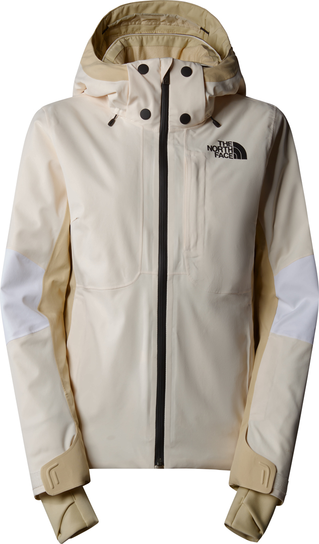 Product image 1 of the product “WOMEN LENADO Jacket 2025 white dune/gravel/khaki XS”