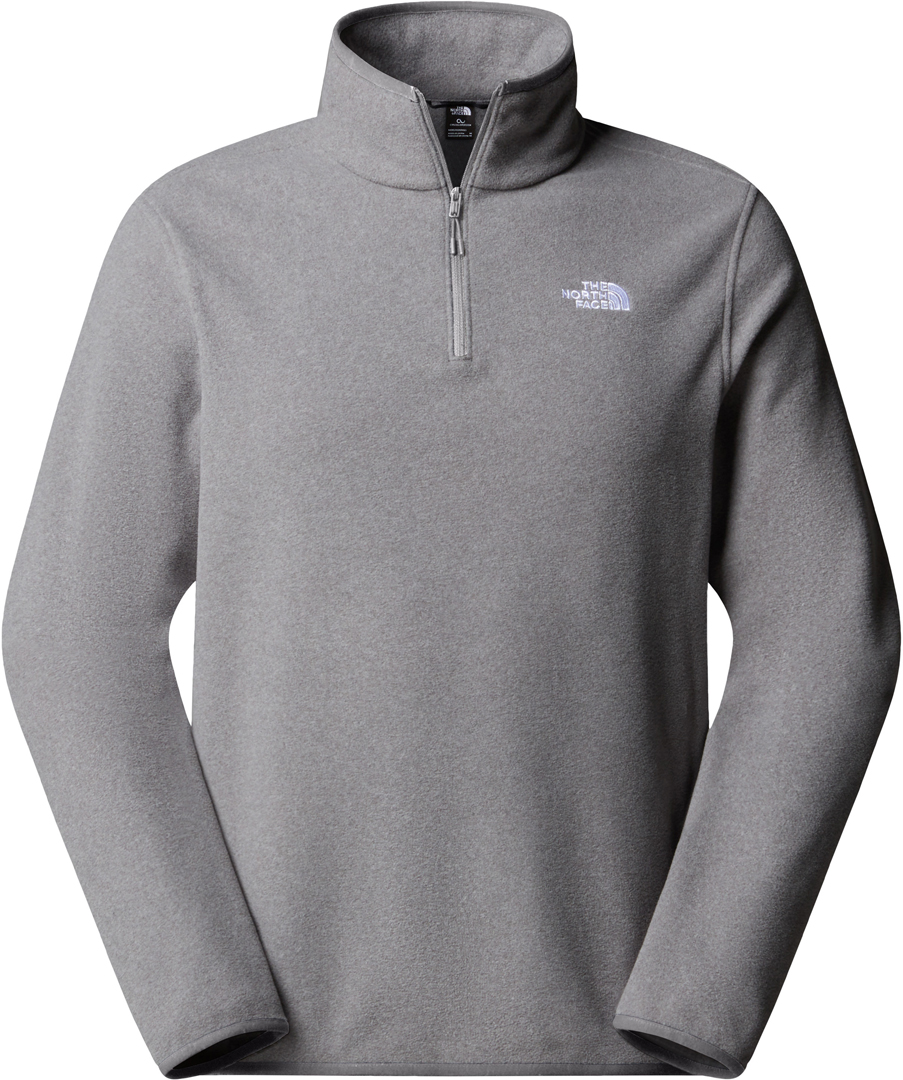 Product image 1 of the product “GLACIER 1/4 Zip Fleece 2027 tnf mid grey heather XL”