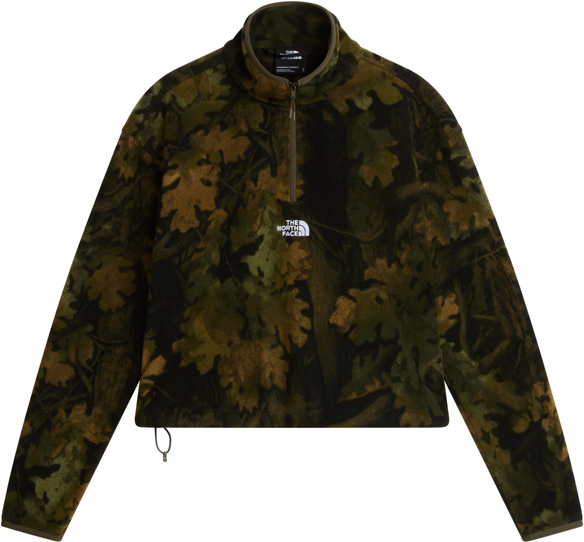 Product image 1 of the product “WOMEN NOVELTY LOGO GLACIER 1/4 ZIP Fleece 2027 woodland green XL”