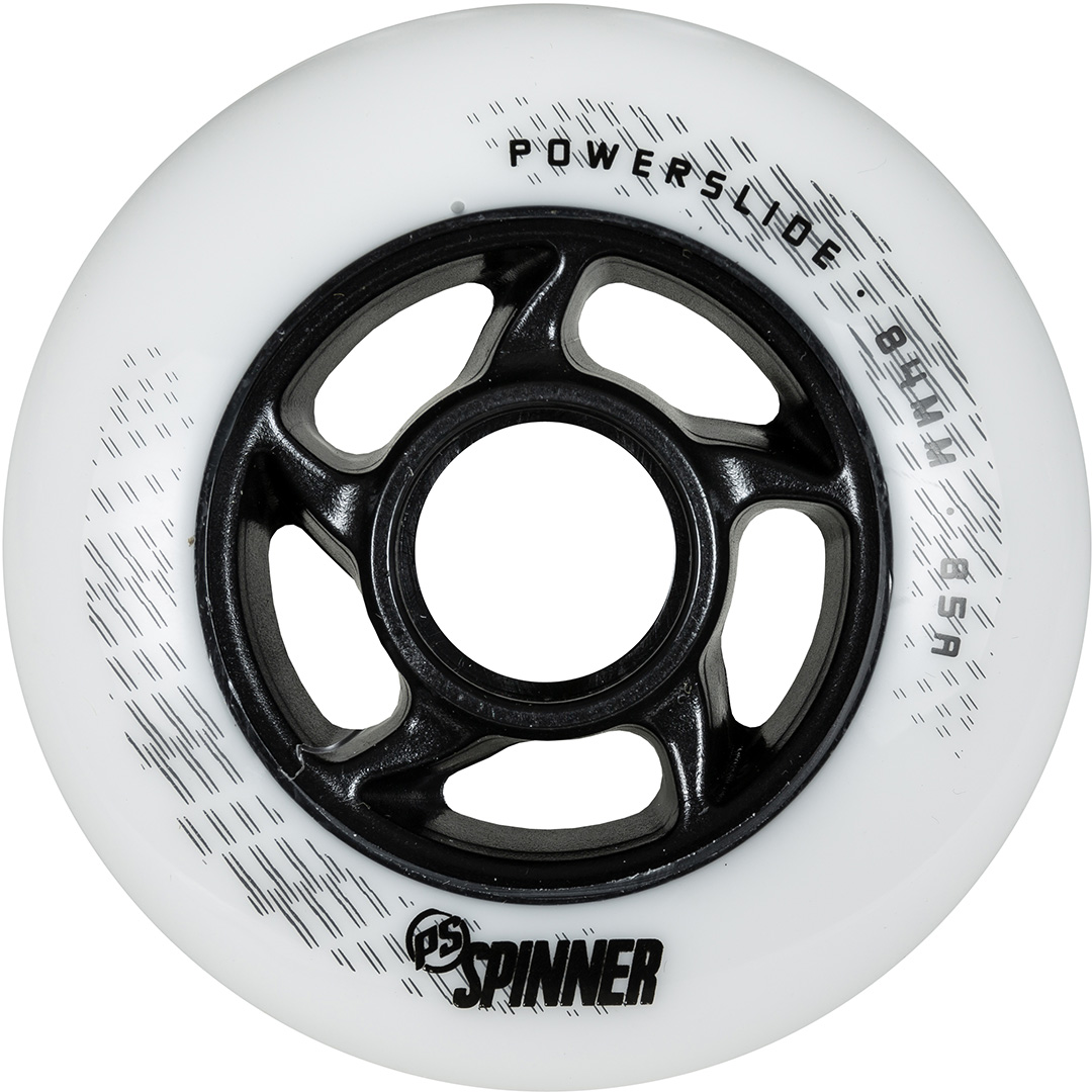 POWERSLIDE Inliner Inlineskates Rolle SPINNER 3er Rollenset 2025 white Wheel
