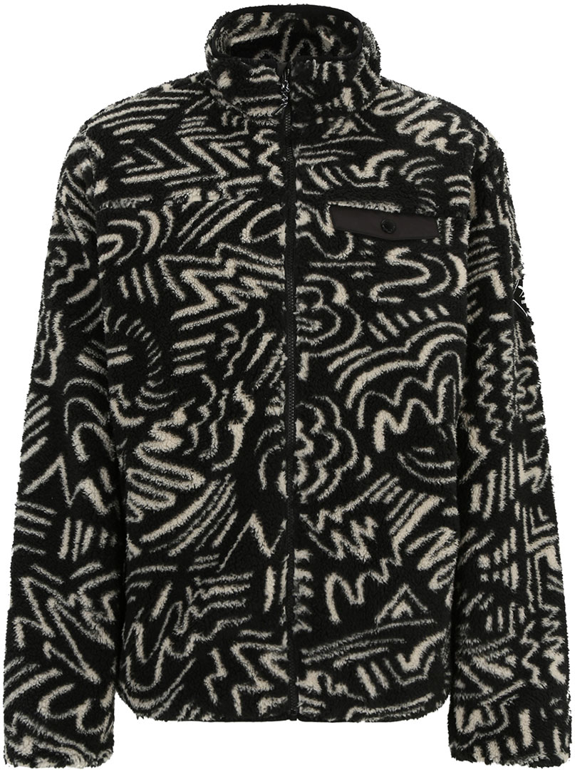 Product image 1 of the product “INSANEIA Fleece Jacket 2026 black white L”