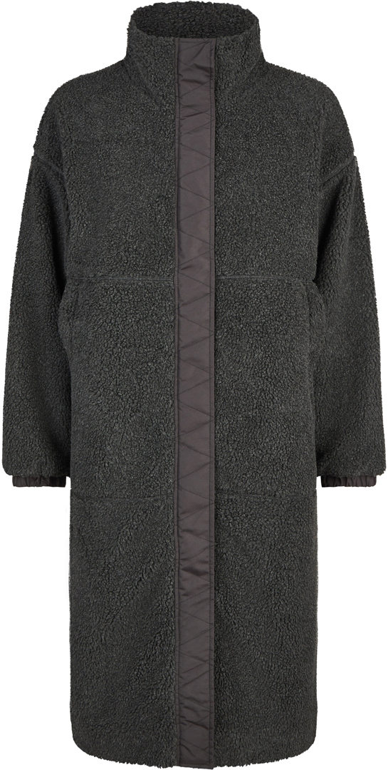Product image 1 of the product “FLUFFY TEDDY Coat 2027 black melange XS”