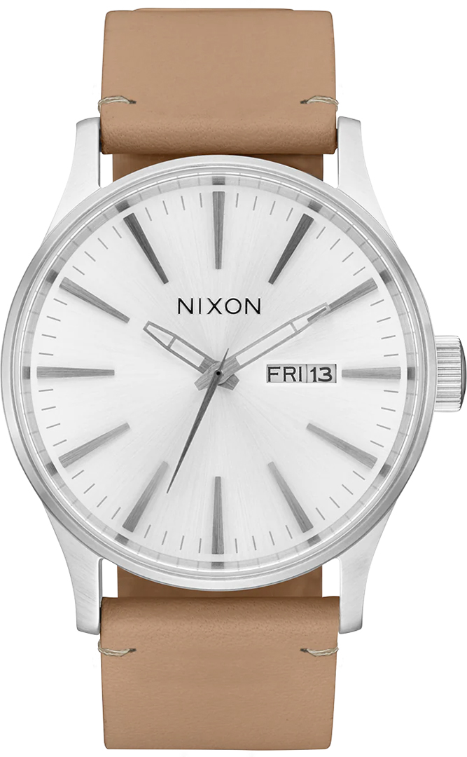 Product image 1 of the product “SENTRY LEATHER Watch all silver/tan ”