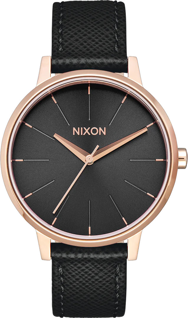 Artikelbild 1 des Artikels “KENSINGTON LEATHER Uhr rose gold/black “