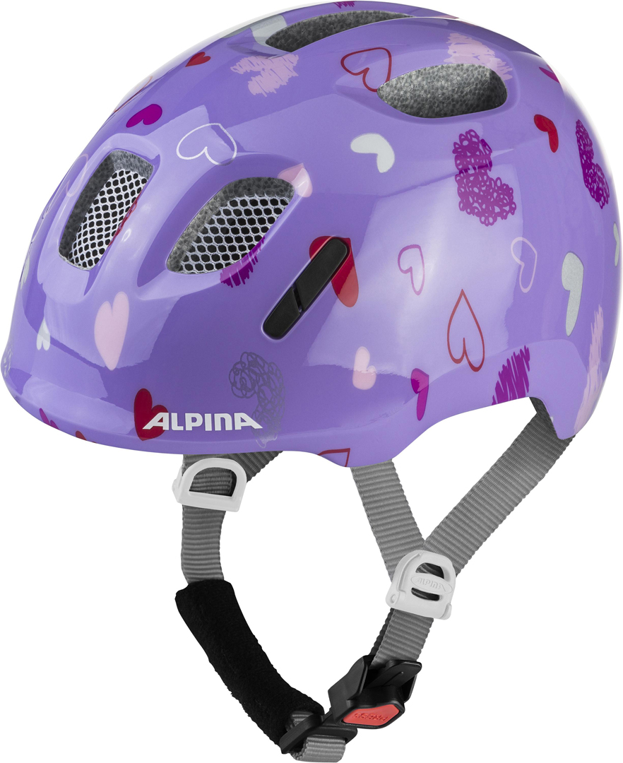 Artikelbild 1 des Artikels “XIMO 2 Helm 2026 purple hearts gloss 47-51“