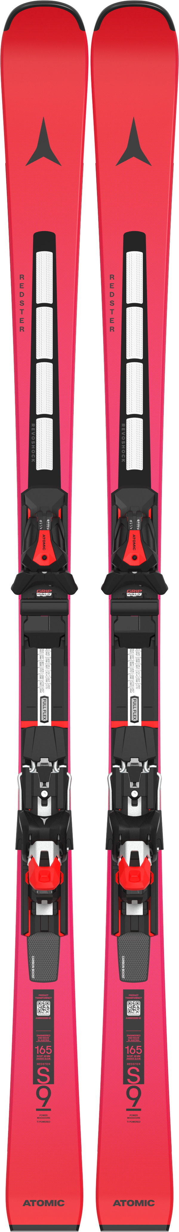 Product image 1 of the product “REDSTER S9 REVOSHOCK S Ski 2027 inkl. I 12 GW black/red 165”