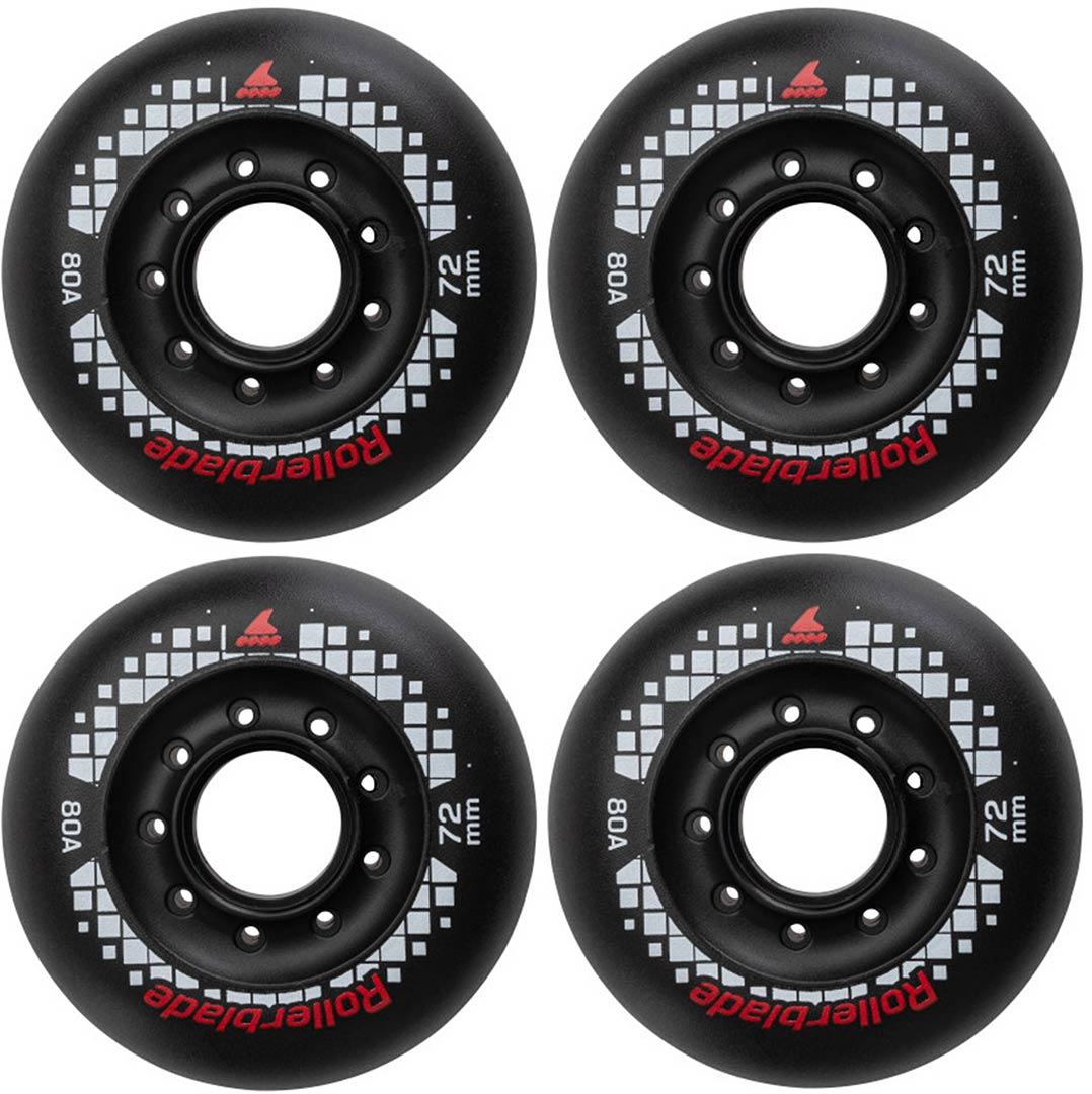 Artikelbild 1 des Artikels “APEX 4er Pack Rollenset 2026 black 68mm/80A“