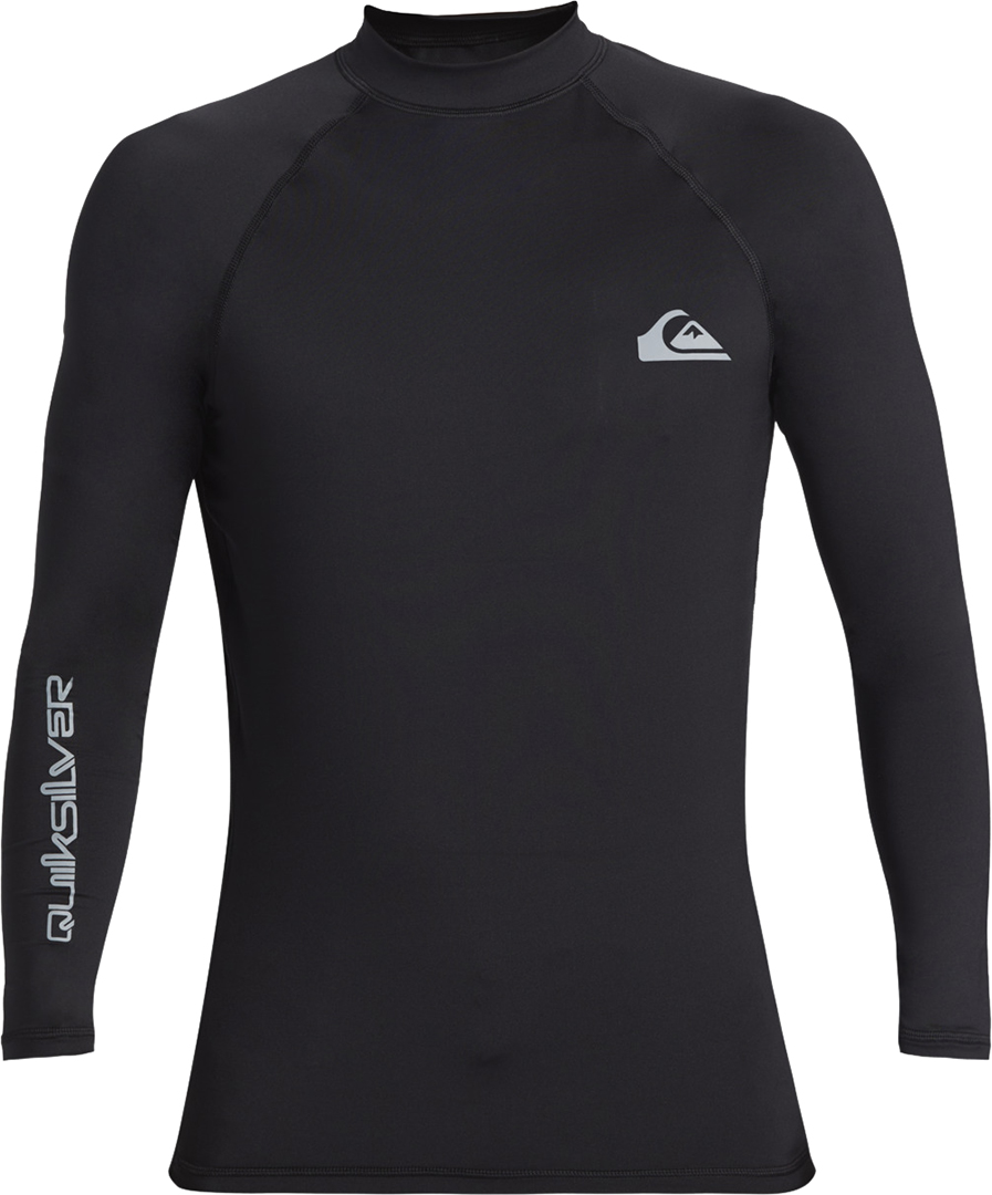 T-shirt QUIKSILVER Surf Lycra EVERYDAY LS Lycra 2024 nera costume da bagno sport acquatici