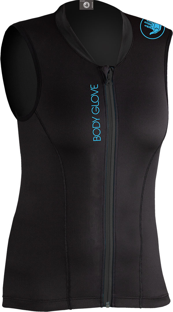 Product image 1 of the product “LITE PRO WOMEN Backprotector 2026 black/blue XS”