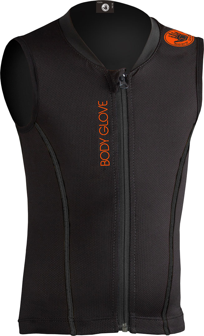 Product image 1 of the product “LITE PRO YOUTH Backprotector 2026 black/orange 140”