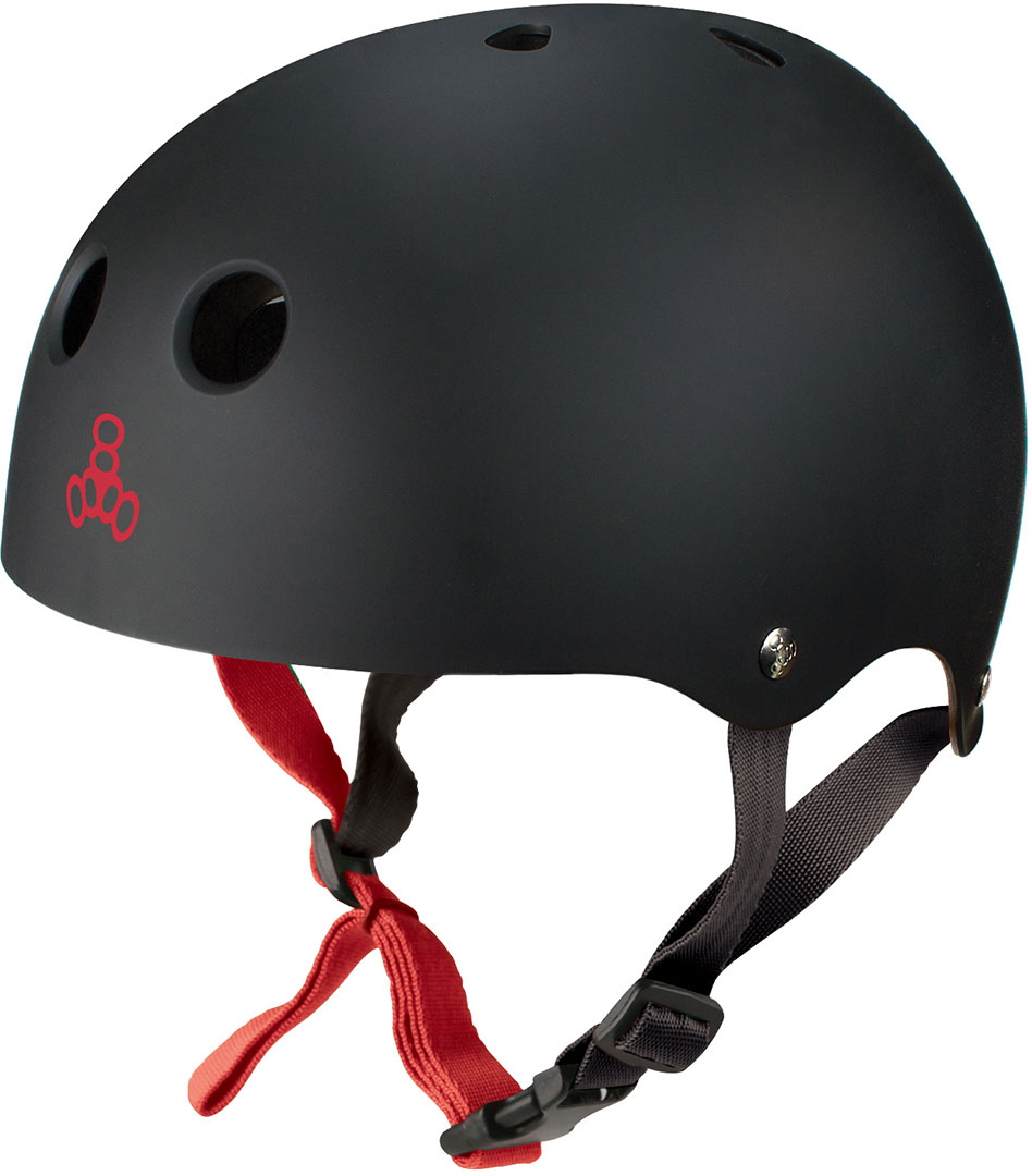 Artikelbild 1 des Artikels “HALO Helm 2026 black rubber/red strap “