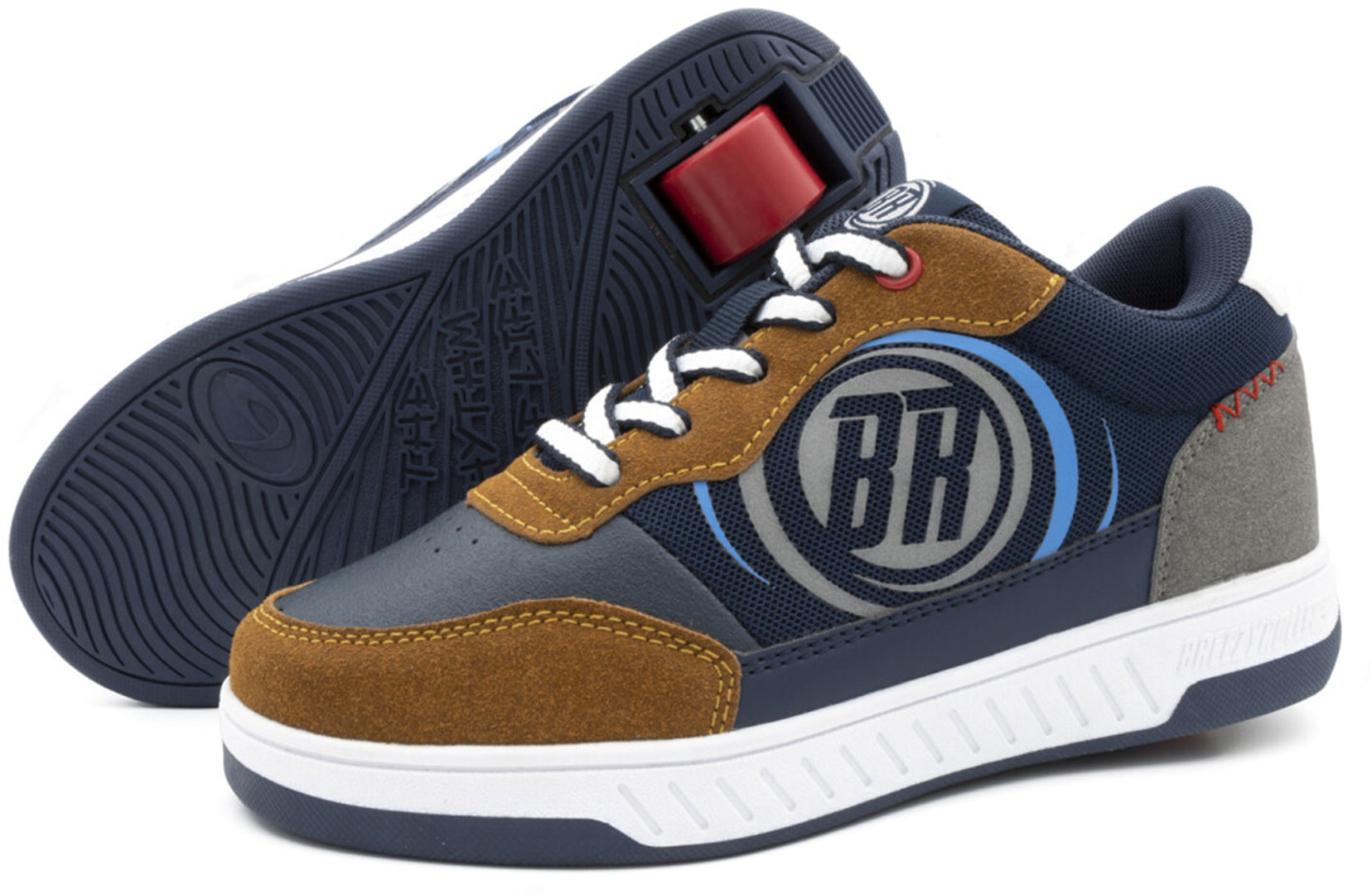 Artikelbild 1 des Artikels “2212310 Schuh mit Rollen navy/camel 30“