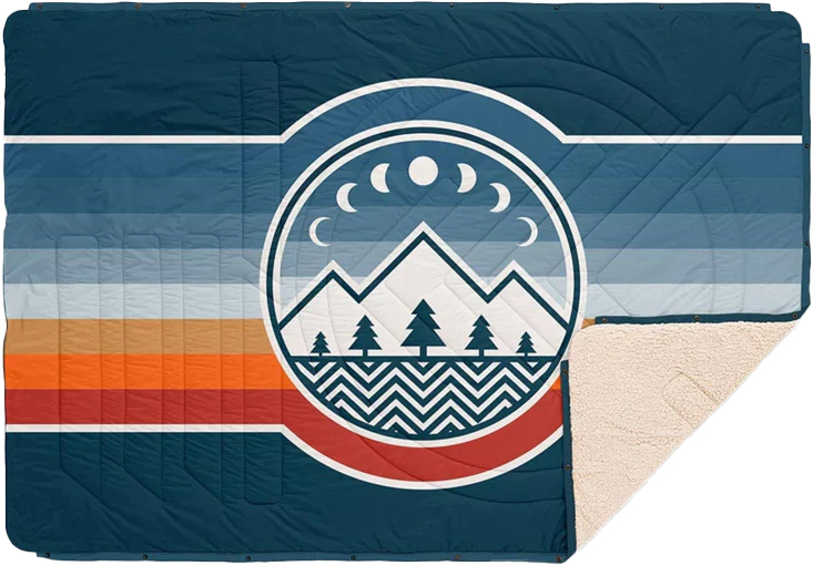 Product image 1 of the product “CLOUDTOUCH 4in1 Blanket 2027 camp vibes two ”