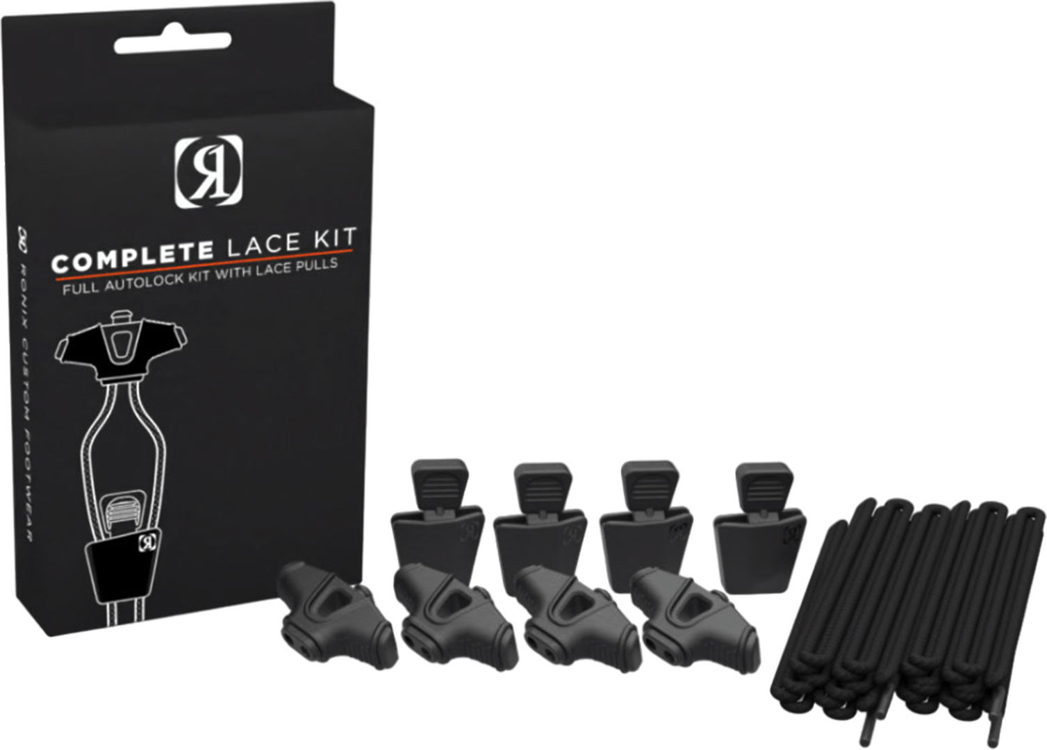 Artikelbild 1 des Artikels “COMPLETE AUTOLOCK Lace Lock Kit 2026 black “