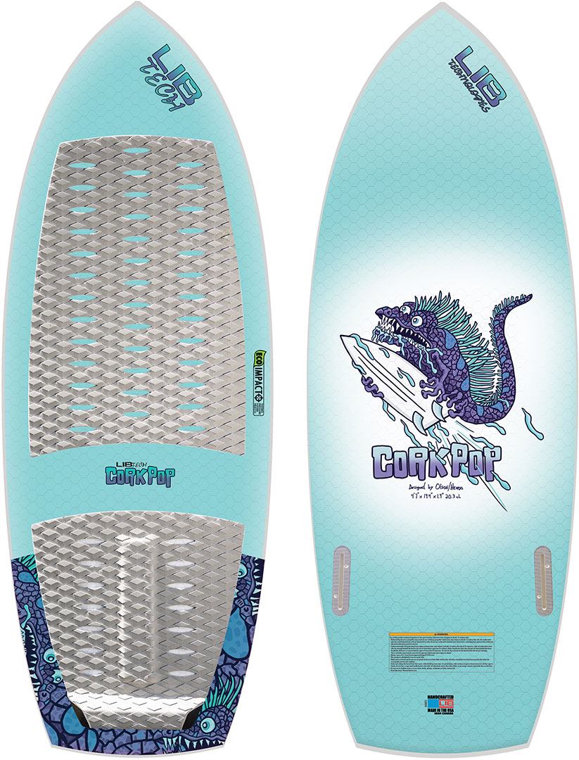 Product image 1 of the product “CORK POP Wakesurfer 2025 4,10”