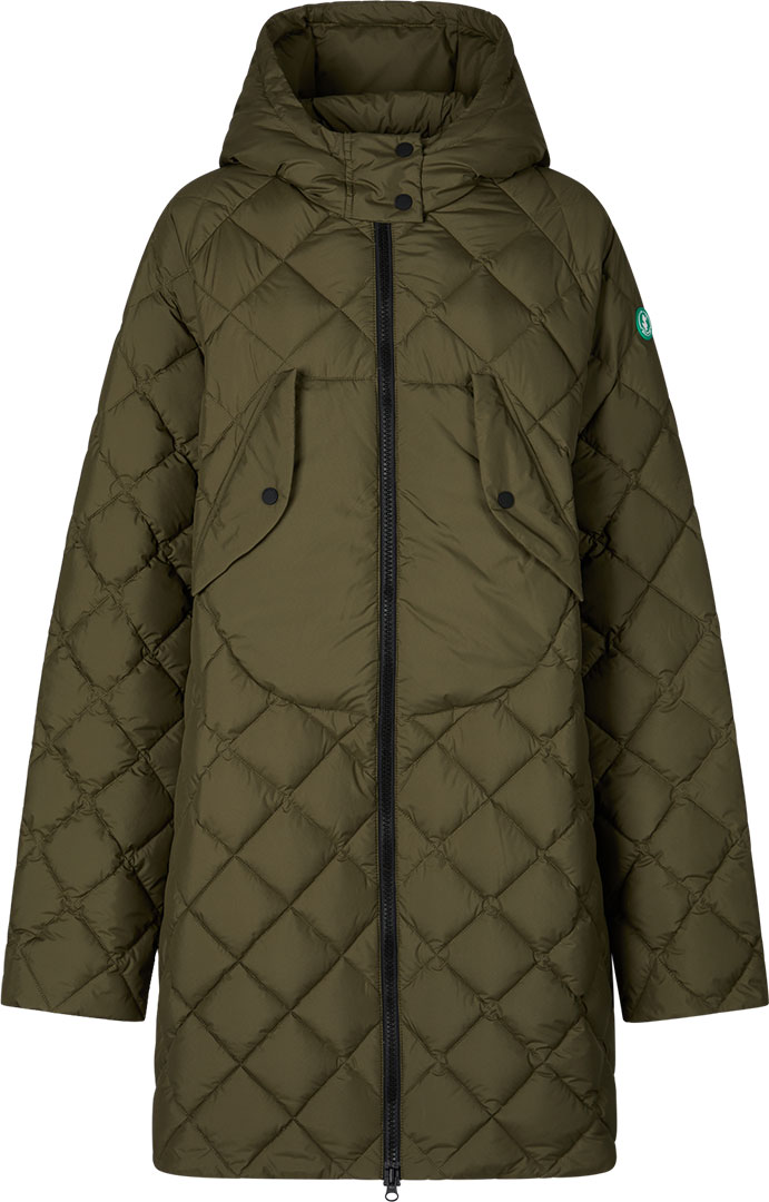 Pre-owned Save The Duck Mantel Übergangs Jacke Valerian Mantel 2024 Sherwood Green Parka In Grün