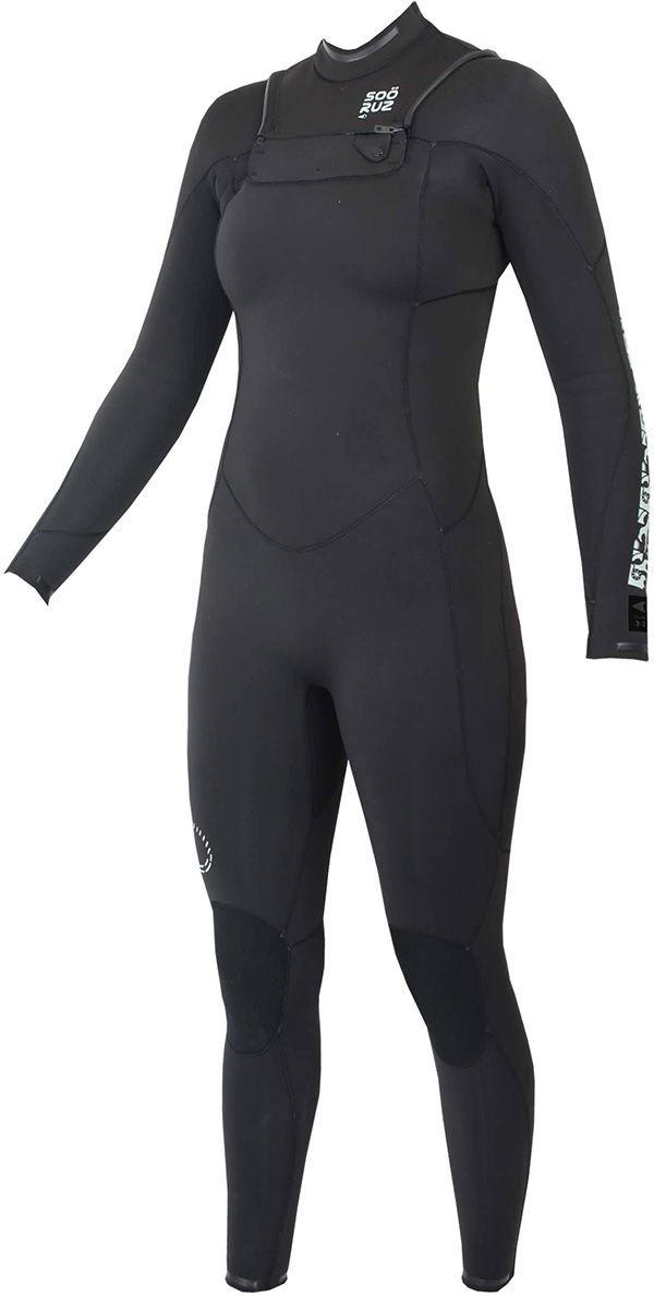 SOÖRUZ Neopren Surfanzug Neoprenanzug DIVINE OYSTERPRENE 43 FRONT ZIP Full Suit