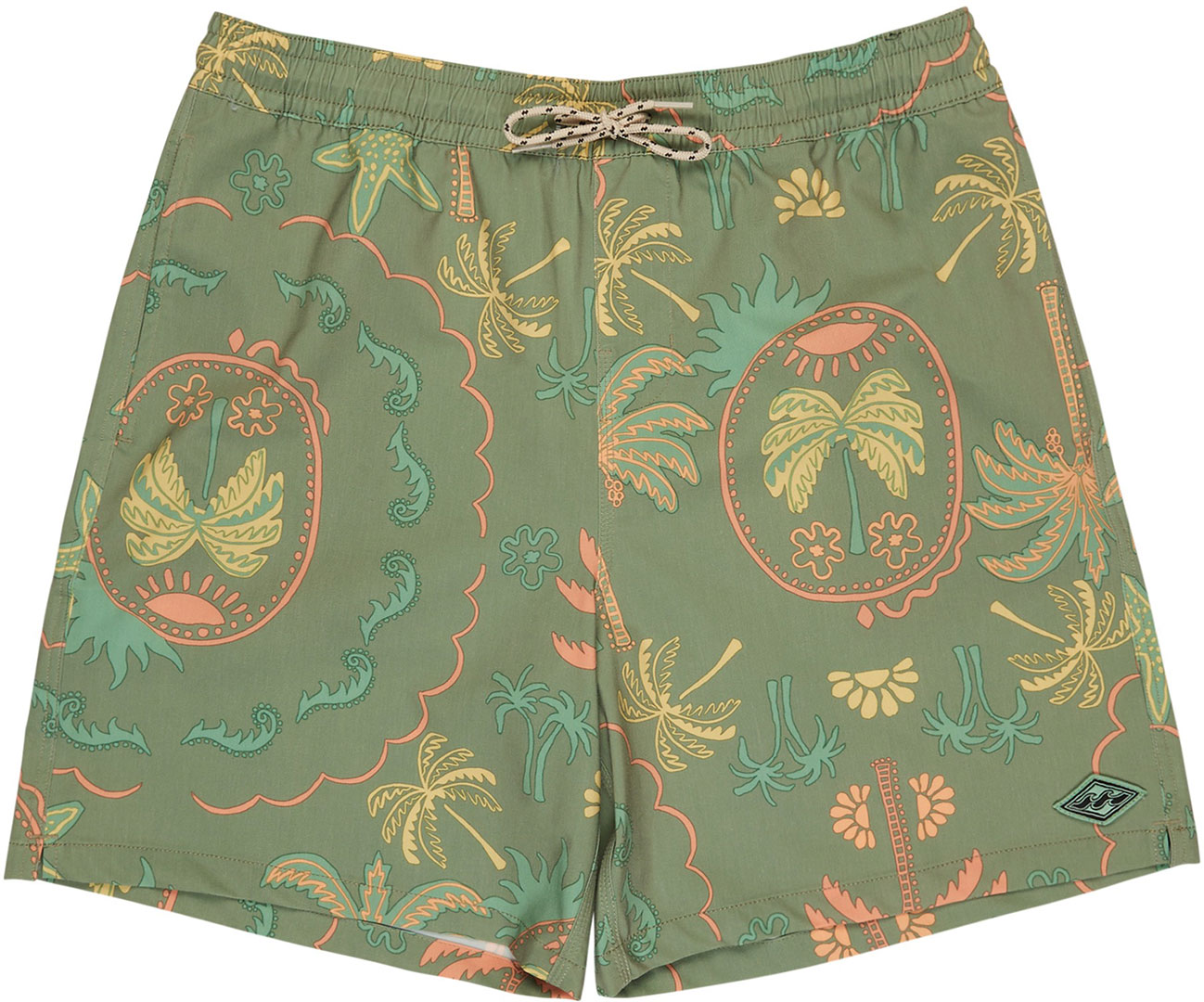 Artikelbild 1 des Artikels “WASTED TIMES LAY BACK 18,5 Boardshort 2026 moss green S“