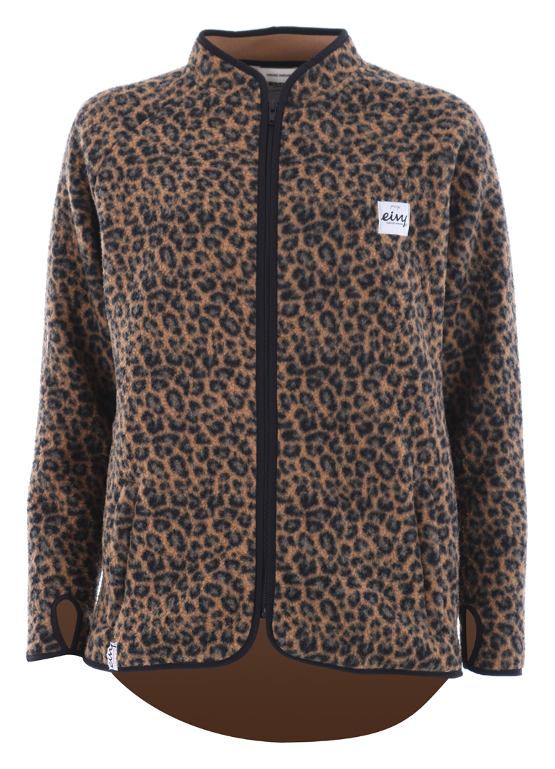 EIVY Snowboard Fleece Jacke ICECOLD SHERPA Fleece Jacke 2024 leopard Pullover