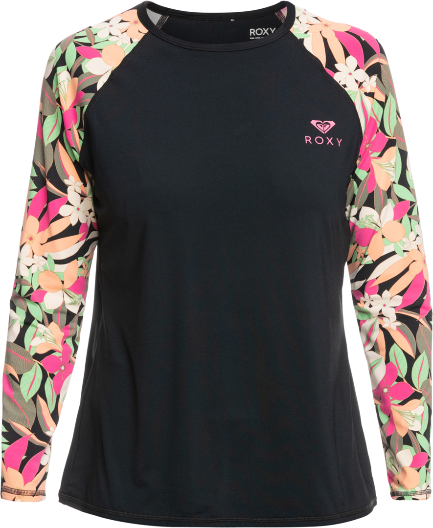Product image 1 of the product “PRINTED LS Lycra 2024 anthracite palmsong ”