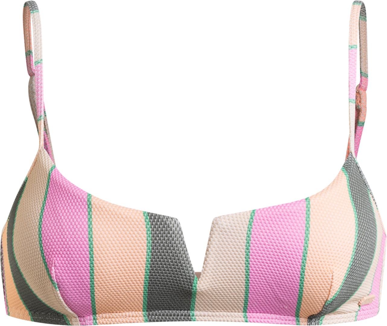 ROXY Bikini Bademode VISTA STRIPE BRALETTE Bikinioberteil 2024 agave green very