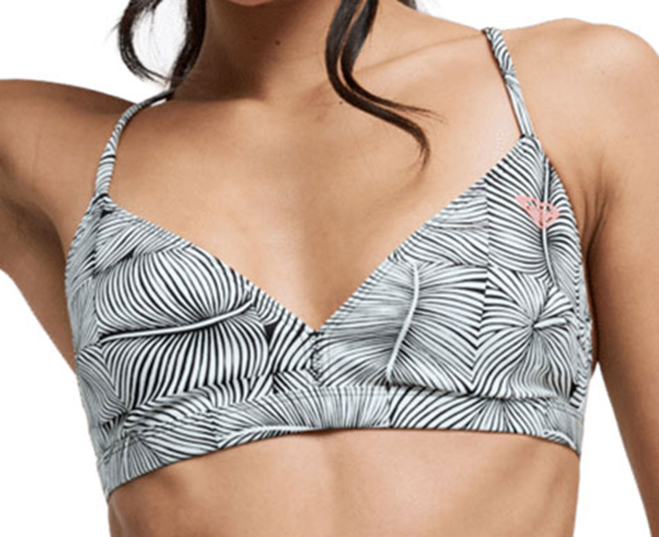 Product image 1 of the product “PRO SURF ATHLETIC TRIANGLE Bikini Top 2026 black 1 S”
