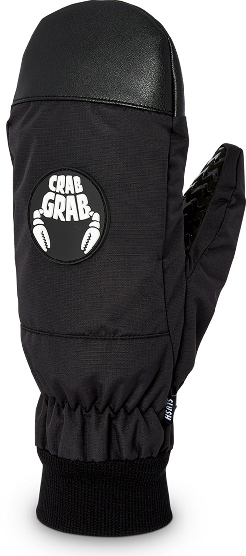 CRAB GRAB Ski Snowboard handschuhe SLUSH Fäustling 2021 black Gloves