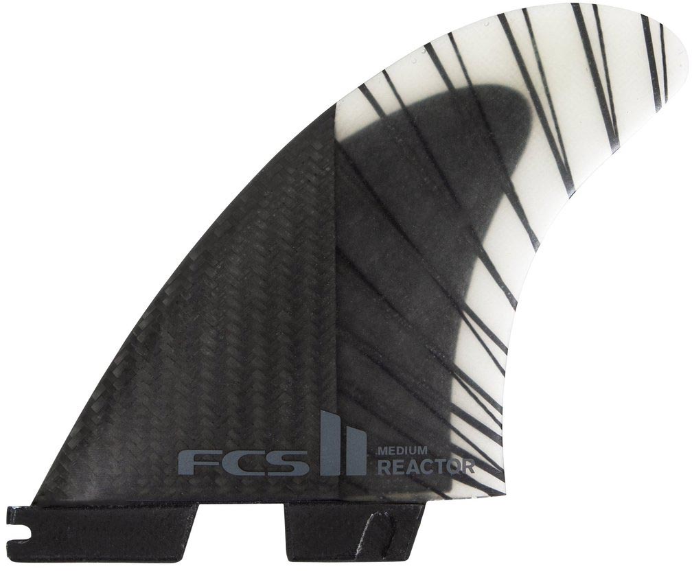 Product image 1 of the product “II REACTOR PC CARBON TRI Fin Set 2026 black/charcoal M”