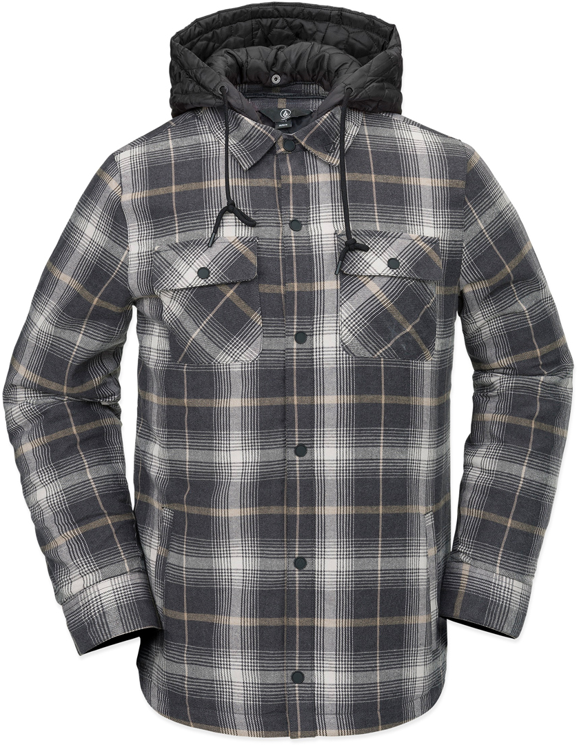 Product image 1 of the product “INSULATED RIDING FLANNEL Jacket 2025 stone ”