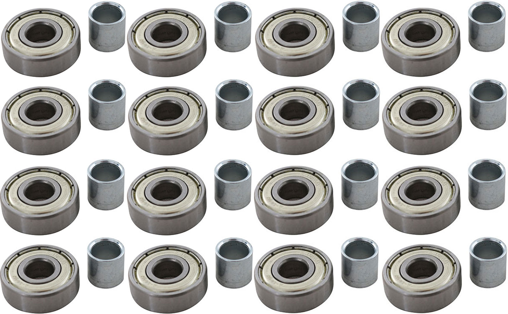 Artikelbild 1 des Artikels “ABEC 7 Kugellager 16er-Pack silver “
