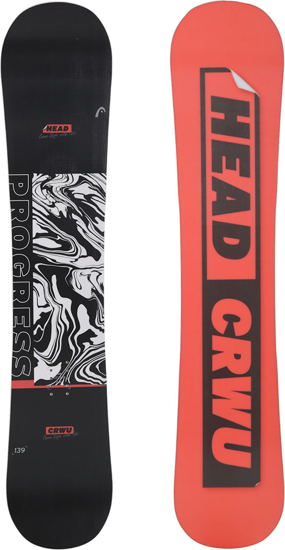 Product image 1 of the product “PROGRESS BLACK Snowboard 2025 142”