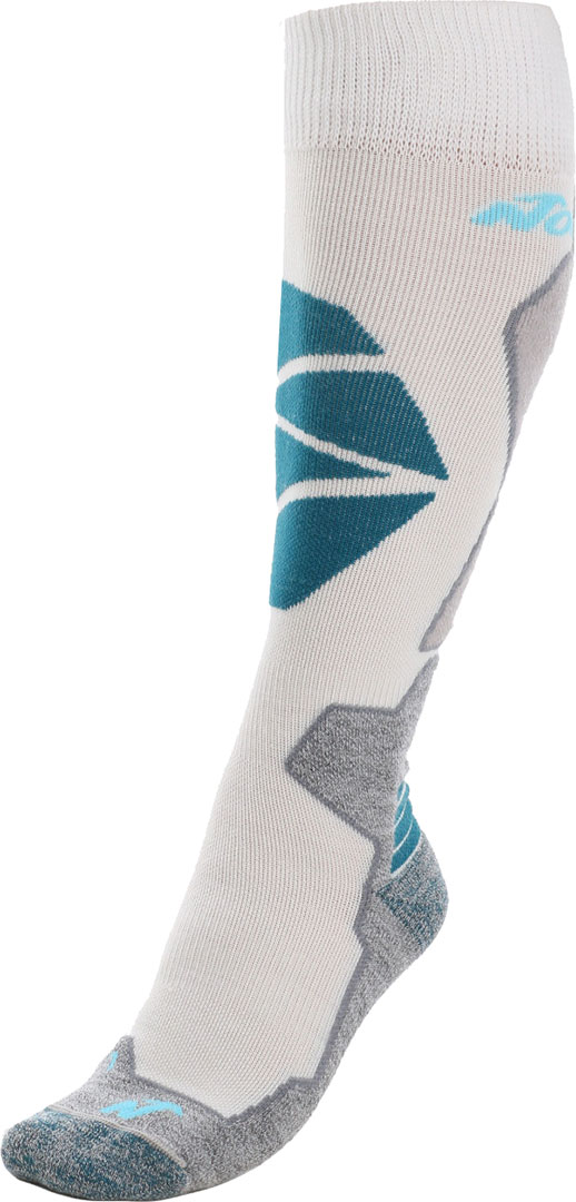 Product image 1 of the product “HIGH PERFORMANCE WOMEN Socks white/light grey/petrol 36-38”