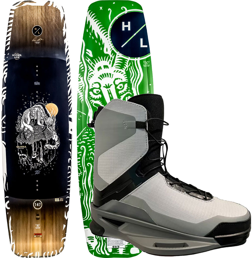 Hyperlite Guara: massima espressione dai rail agli air trick Set Hyperlite GUARA 147 2025 incl. ZERO2 Boots