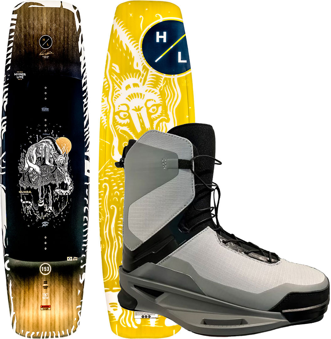 Hyperlite Guara: massima espressione dai rail agli air trick HYPERLITE Set GUARA 153 2025 incl. ZERO2 Boots