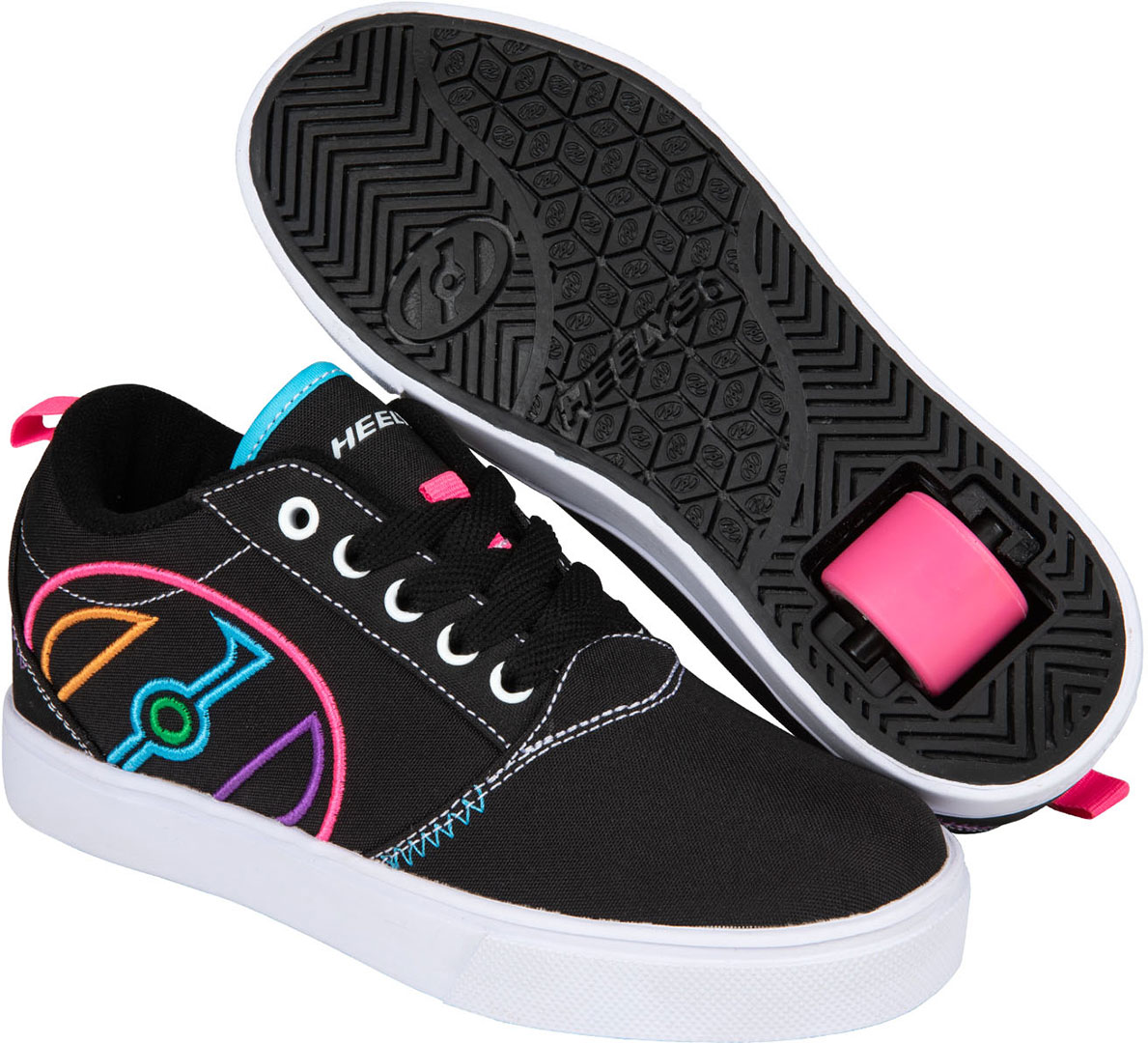 HEELYS Rollschuhe Schuhe mit Rollen PRO 20 LG Schuh black/multi Schuhe mit - Bild 4 von 12