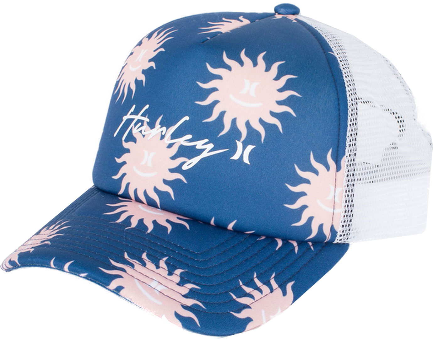 Product image 1 of the product “WOMEN ICON SCRIPT TRUCKER Cap 2024 mystic navy ”