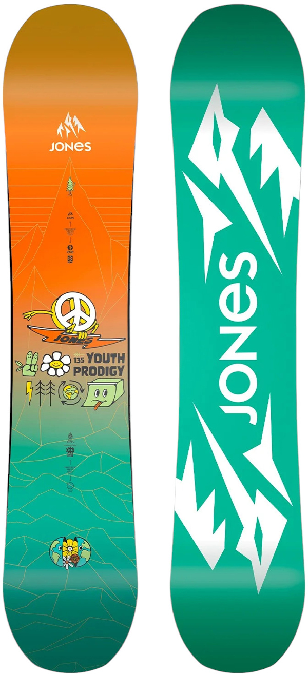 JONES Snowboard All Mountain PRODIGY Snowboard 2025 Snow Board Winter Freeride