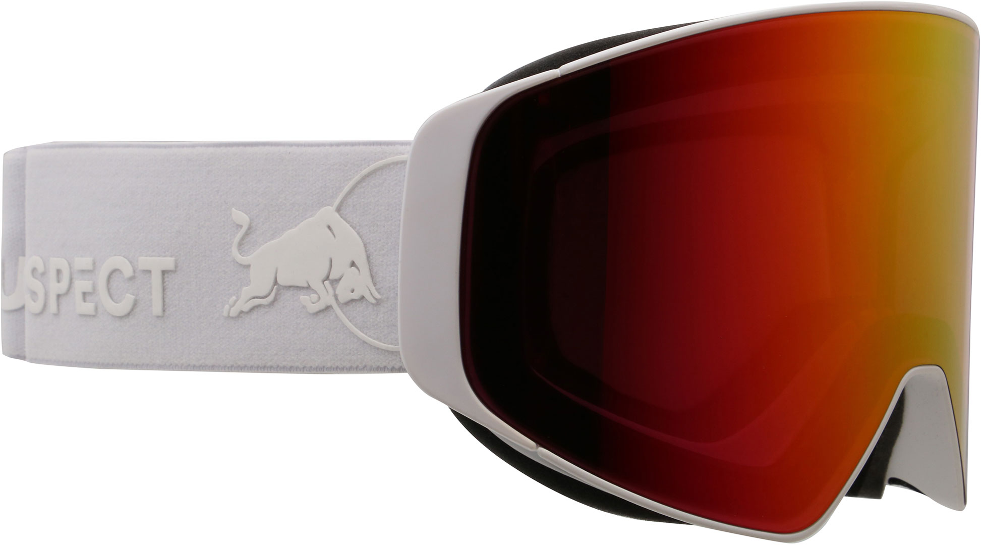 Product image 1 of the product “RED BULL JAMM Goggle 2026 white/red purple mirror + bonus lens light pink ”