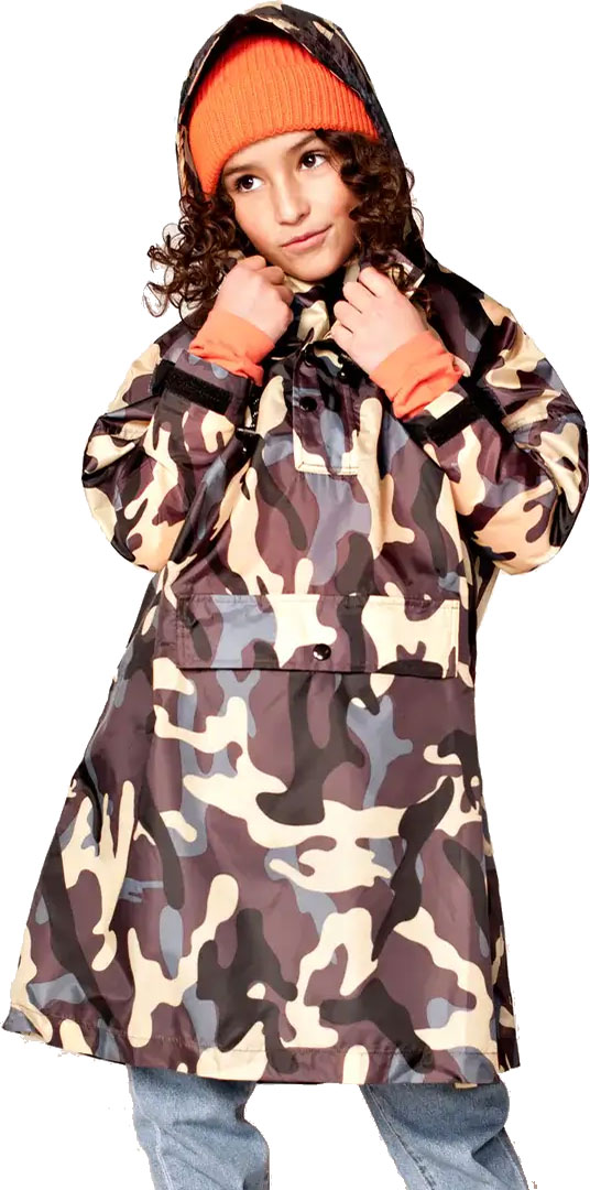Product image 1 of the product “JUNGLE CAMO KIDS Rainponcho 120-160cm”