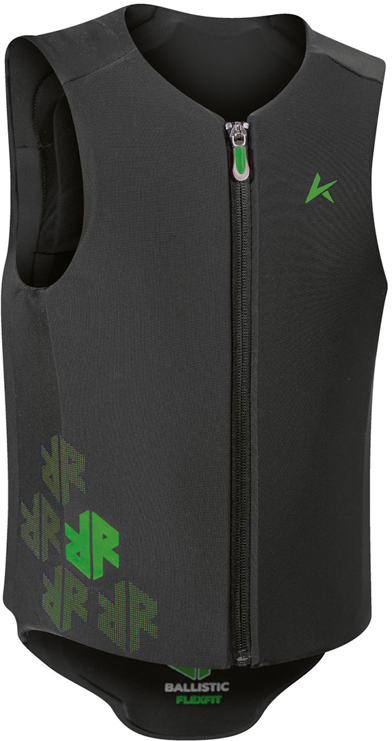 Product image 1 of the product “BALLISTIC FLEXFIT PRO JR Vest 2027 black/lime 152”