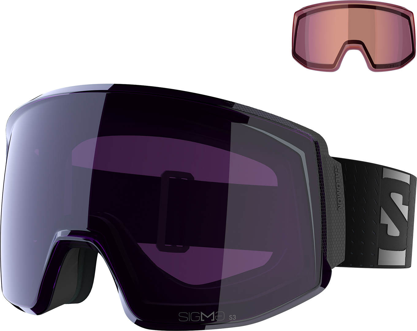 Product image 1 of the product “SKARN PRIME SIGMA Goggle 2027 black/sigma sky blue ”